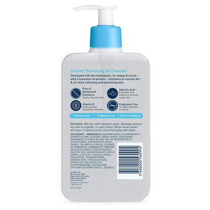 CeraVe Limpiador con Acido Salicílico (Renewing SA Cleanser)