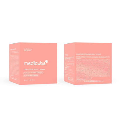 medicube Collagen Jelly Cream - Crema tipo jalea con niacinamida y colágeno hidrolizado y liofilizado