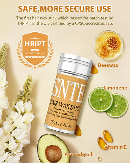 SNTE Samnyte Hair Wax Stick Hair-Styling Waxes, Nourishing Accessories