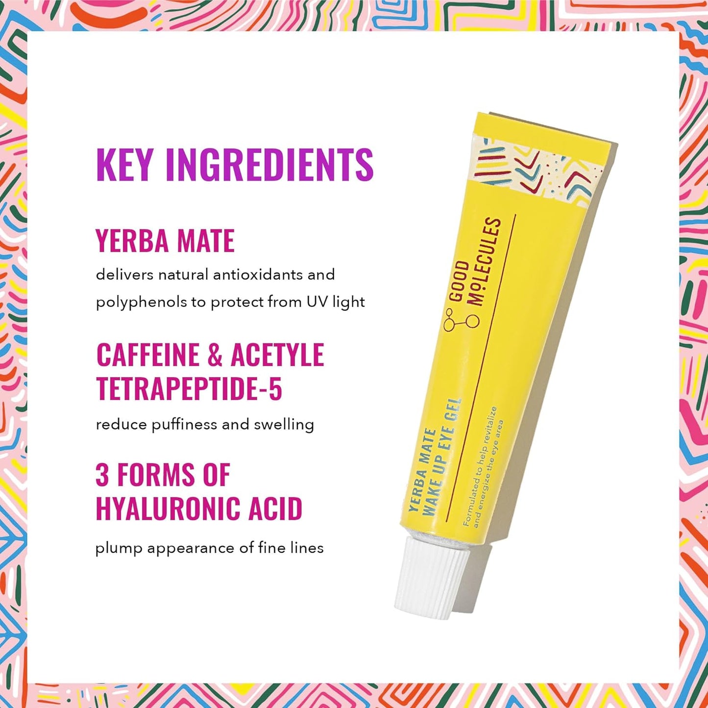Good Molecules Yerba Mate Wake Up Eye Gel