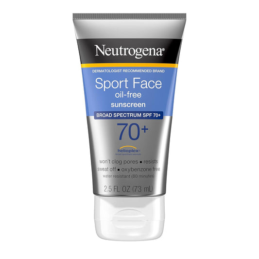 Neutrogena Sport Face Sunscreen Broad Spectrum Sunblock SPF 70+