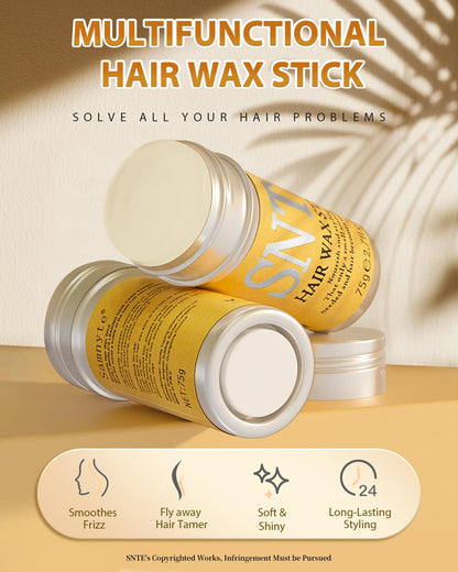 SNTE Samnyte Hair Wax Stick Hair-Styling Waxes, Nourishing Accessories