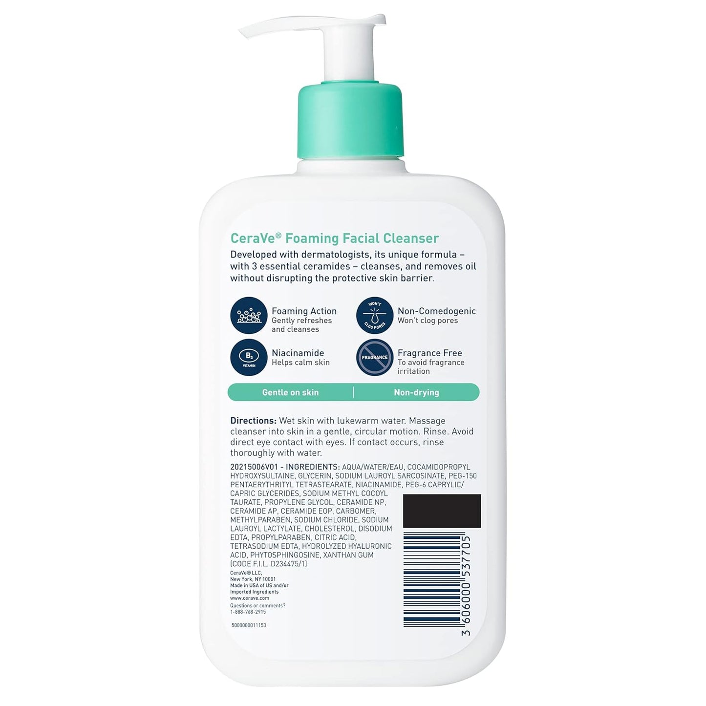 CeraVe Gel Limpiador Espumoso
