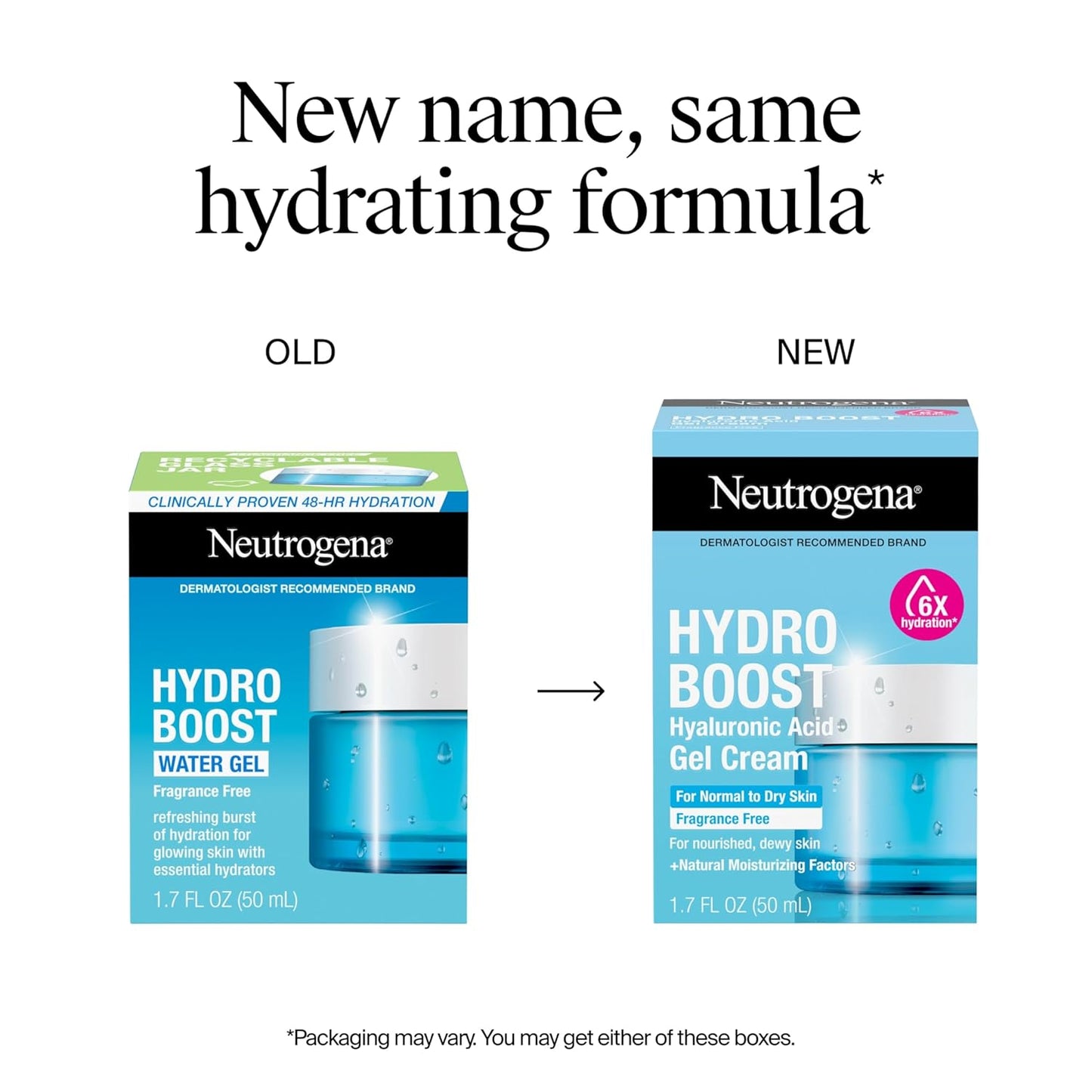 Neutrogena Hydro Boost Hyalouronic Acid Aqua-Gel Cream