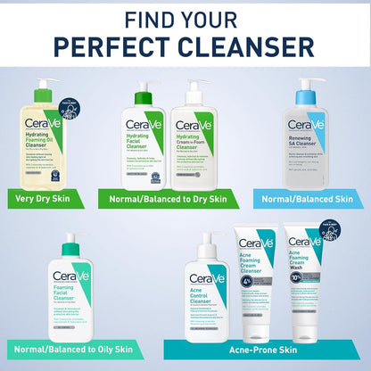 CeraVe Limpiador con Acido Salicílico (Renewing SA Cleanser)