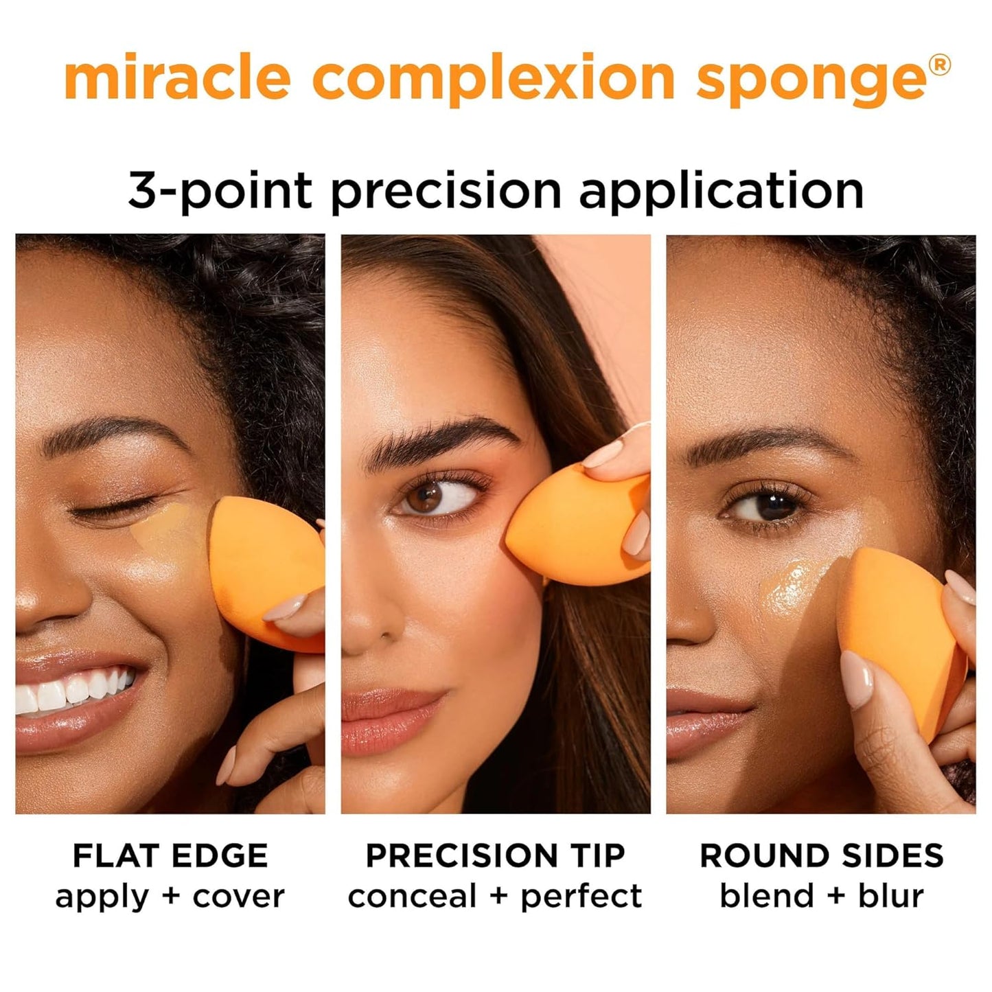 Real Techniques 6 Piece Everyday Essentials Makeup Brush Set