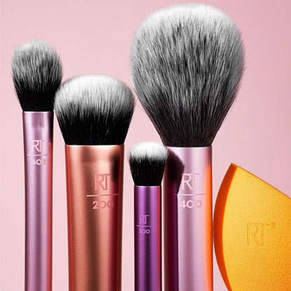 Real Techniques 6 Piece Everyday Essentials Makeup Brush Set