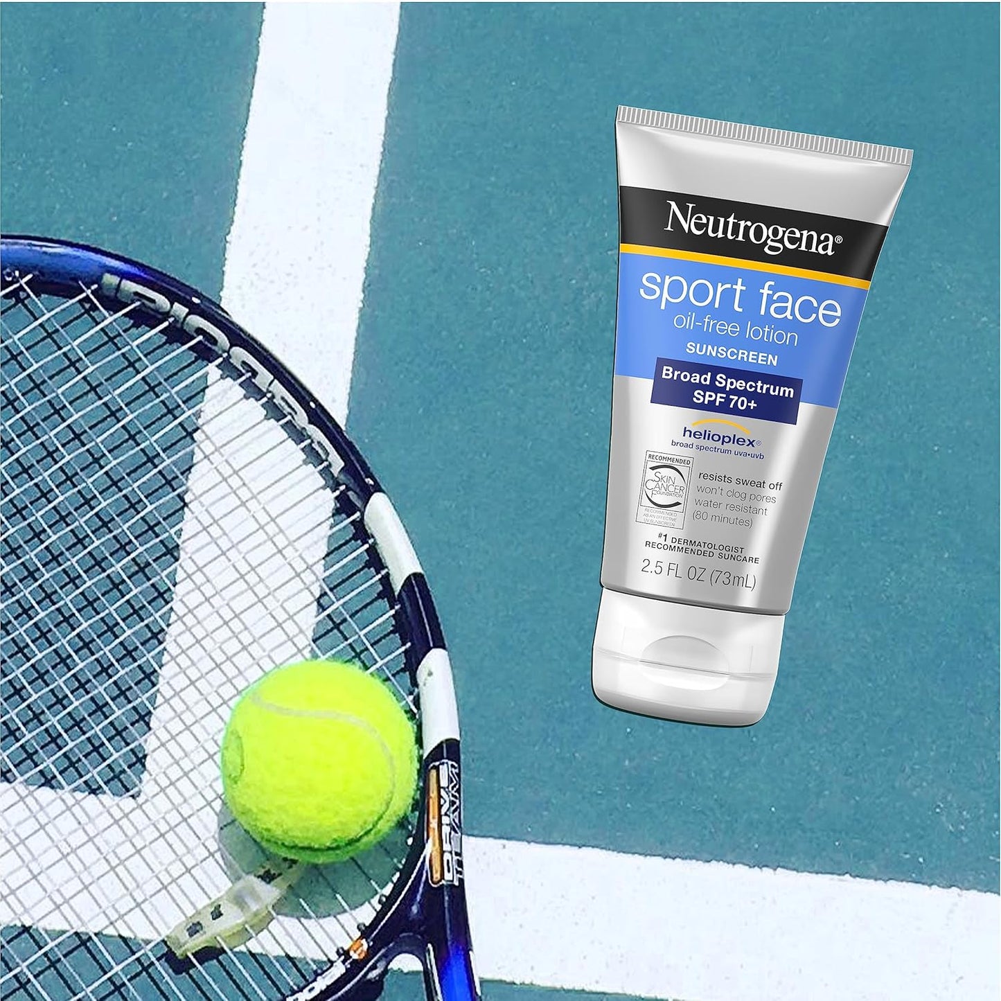 Neutrogena Sport Face Sunscreen Broad Spectrum Sunblock SPF 70+