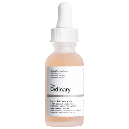 The Ordinary Lactic Acid 10% + HA 2% Exfoliating Serum