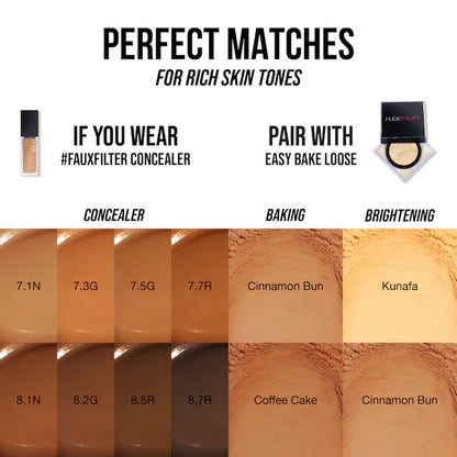 HUDA BEAUTY Easy Bake Blurring Loose Baking & Setting Powder Mini