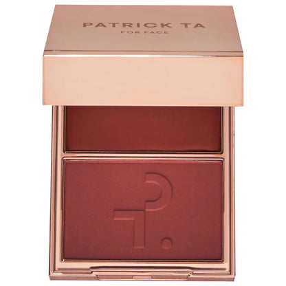 PATRICK TA Major Headlines Double-Take Crème & Powder Blush Duo